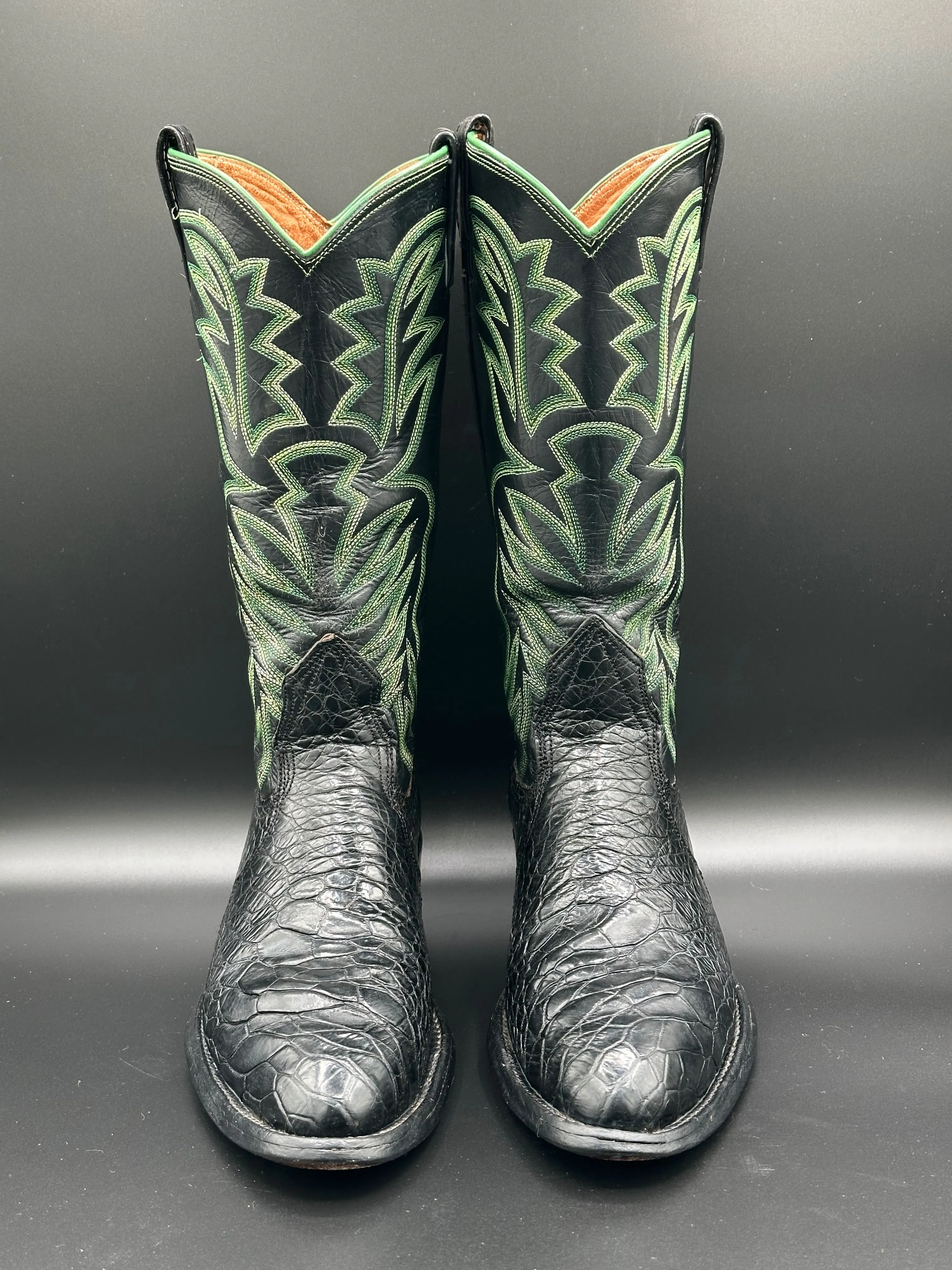 1970's Nocona Preban Sea Turtle Cowgirl Boots size 9 B