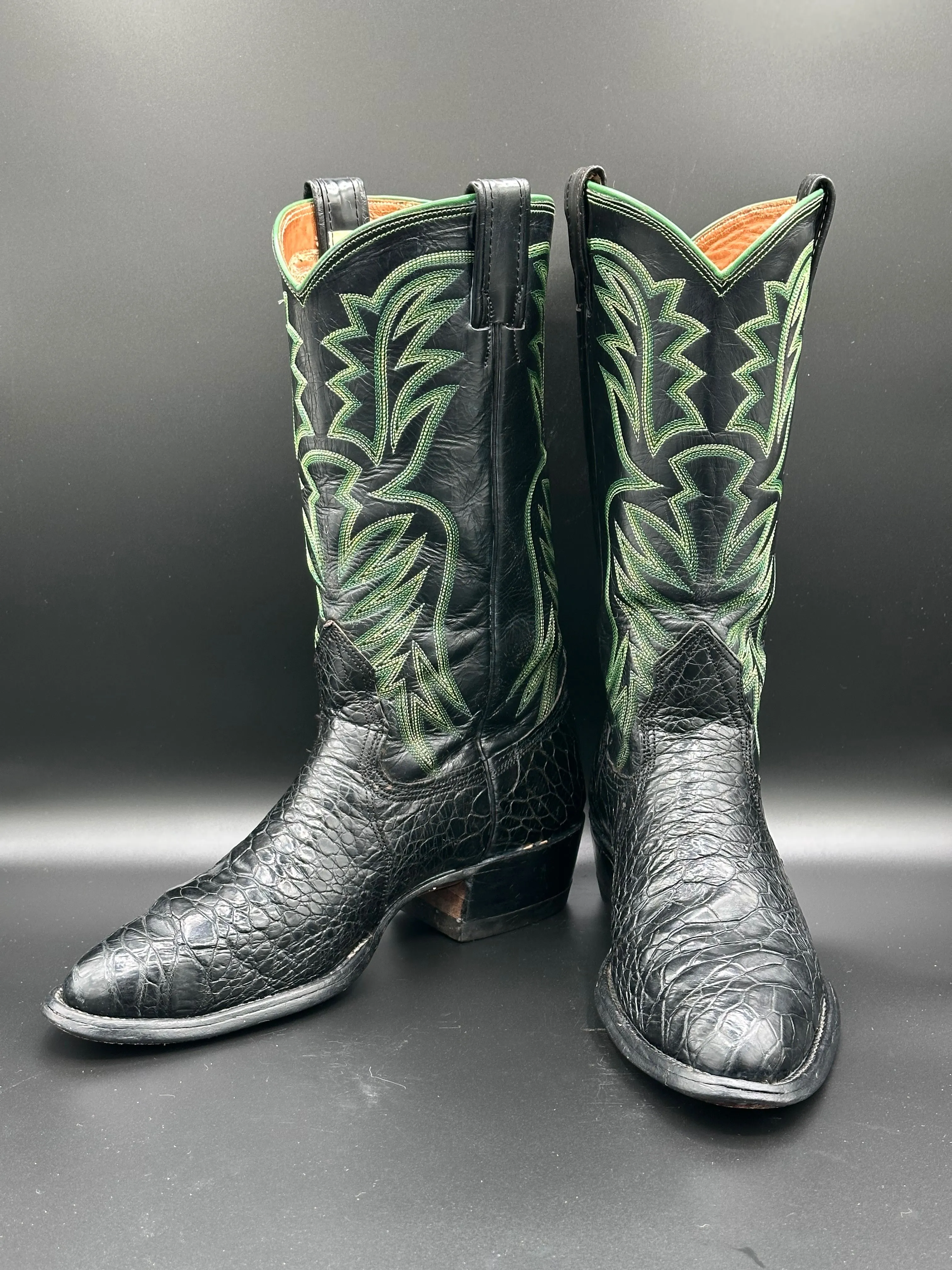 1970's Nocona Preban Sea Turtle Cowgirl Boots size 9 B