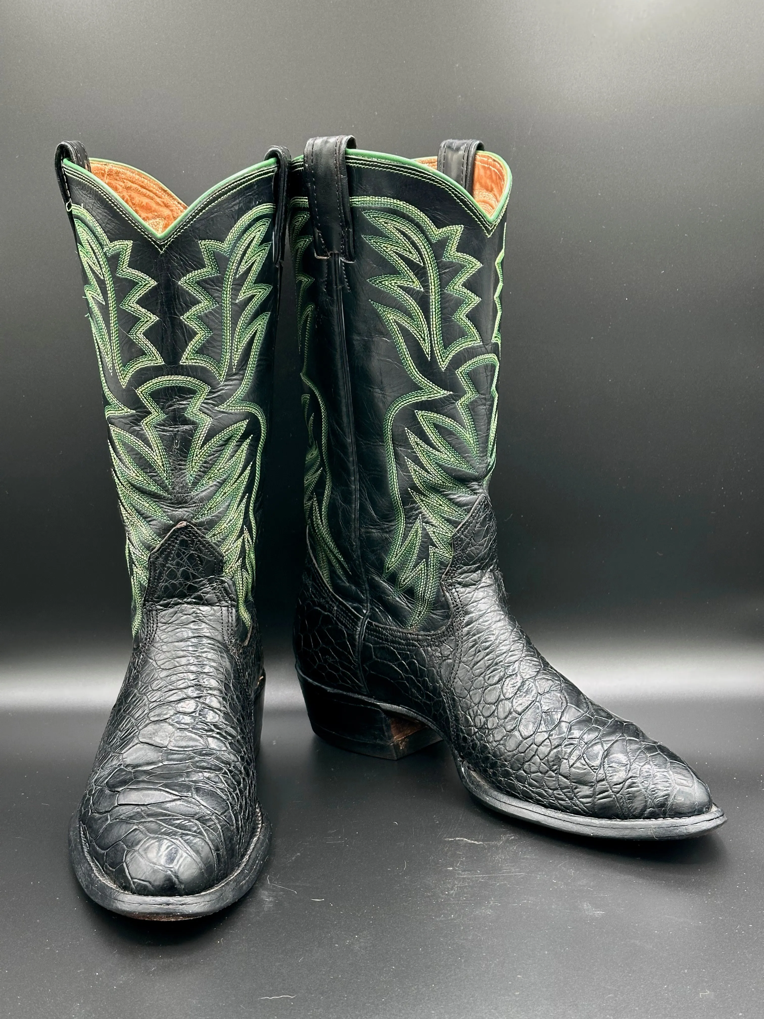 1970's Nocona Preban Sea Turtle Cowgirl Boots size 9 B