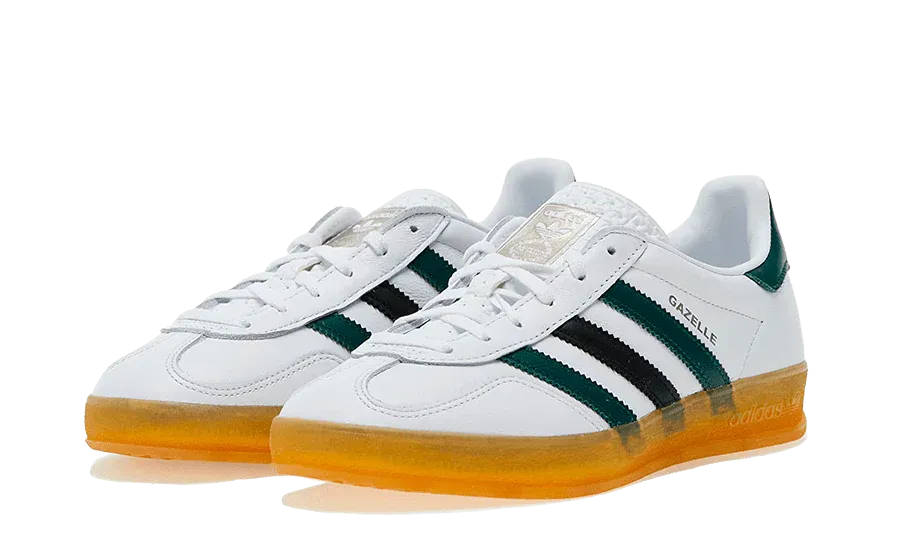 Adidas Gazelle Indoor White Collegiate Green