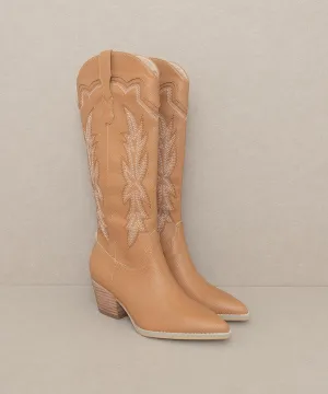 Ainsley Embroidered Cowboy Boot