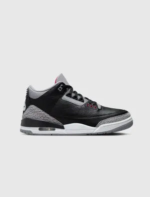 AIR JORDAN 3 RETRO "BLACK CEMENT"