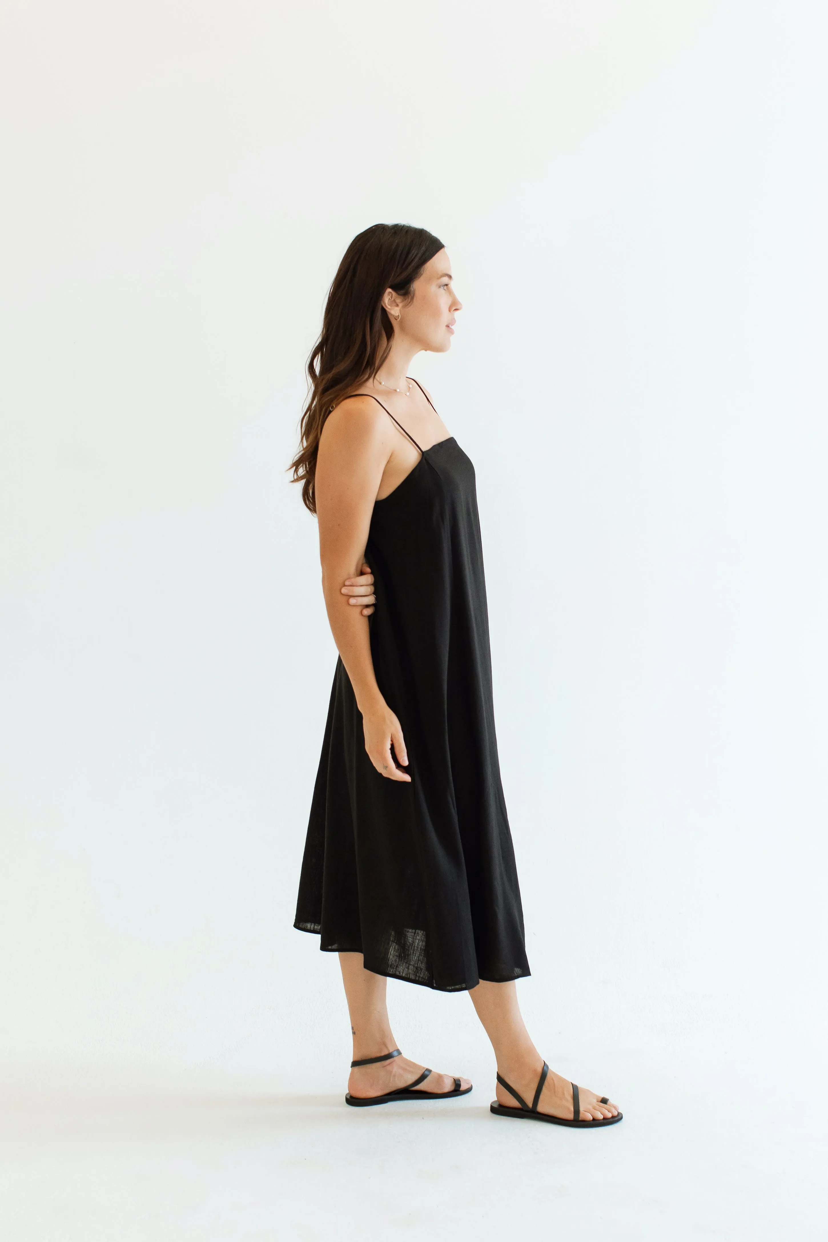 Allegra Linen Dress