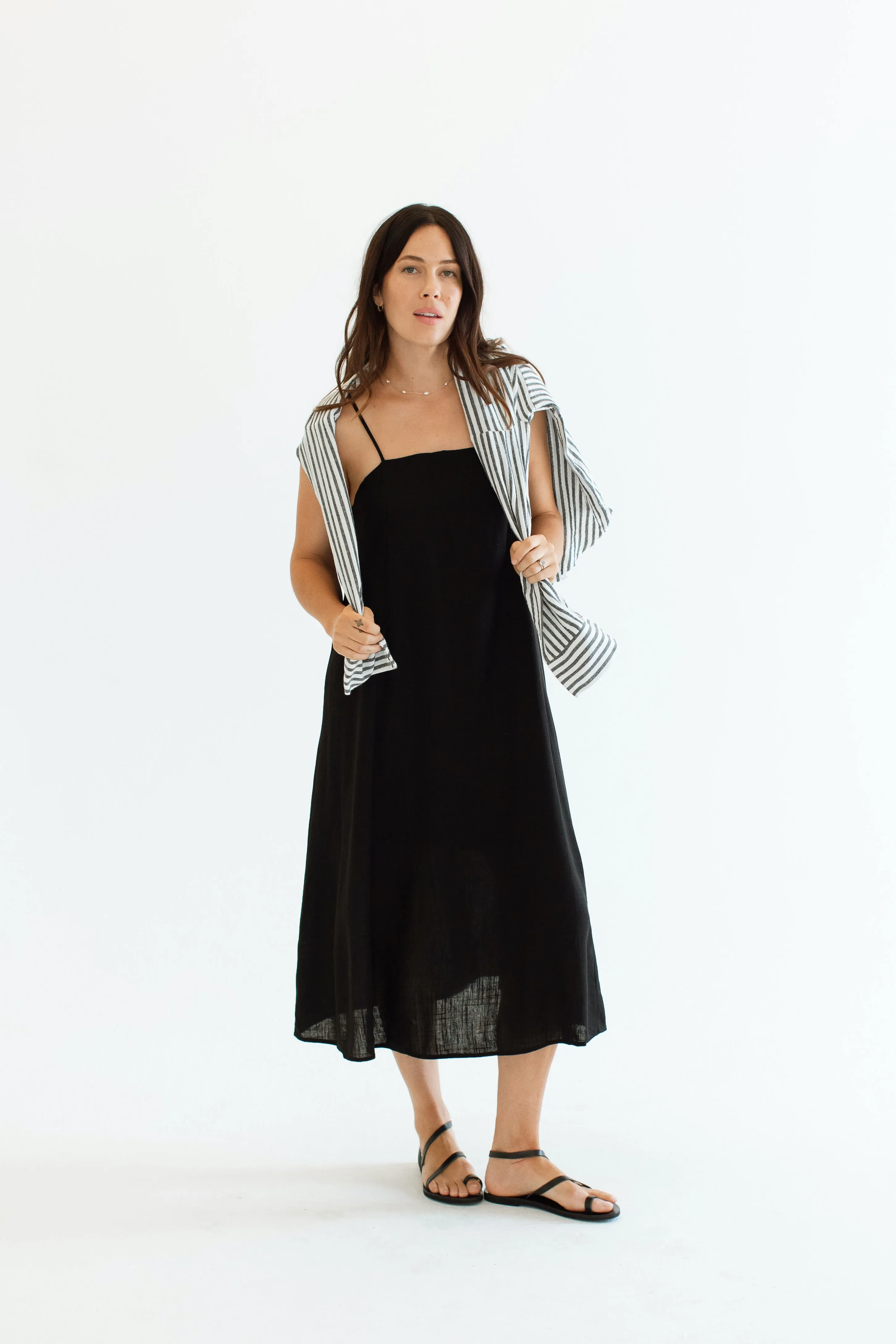 Allegra Linen Dress