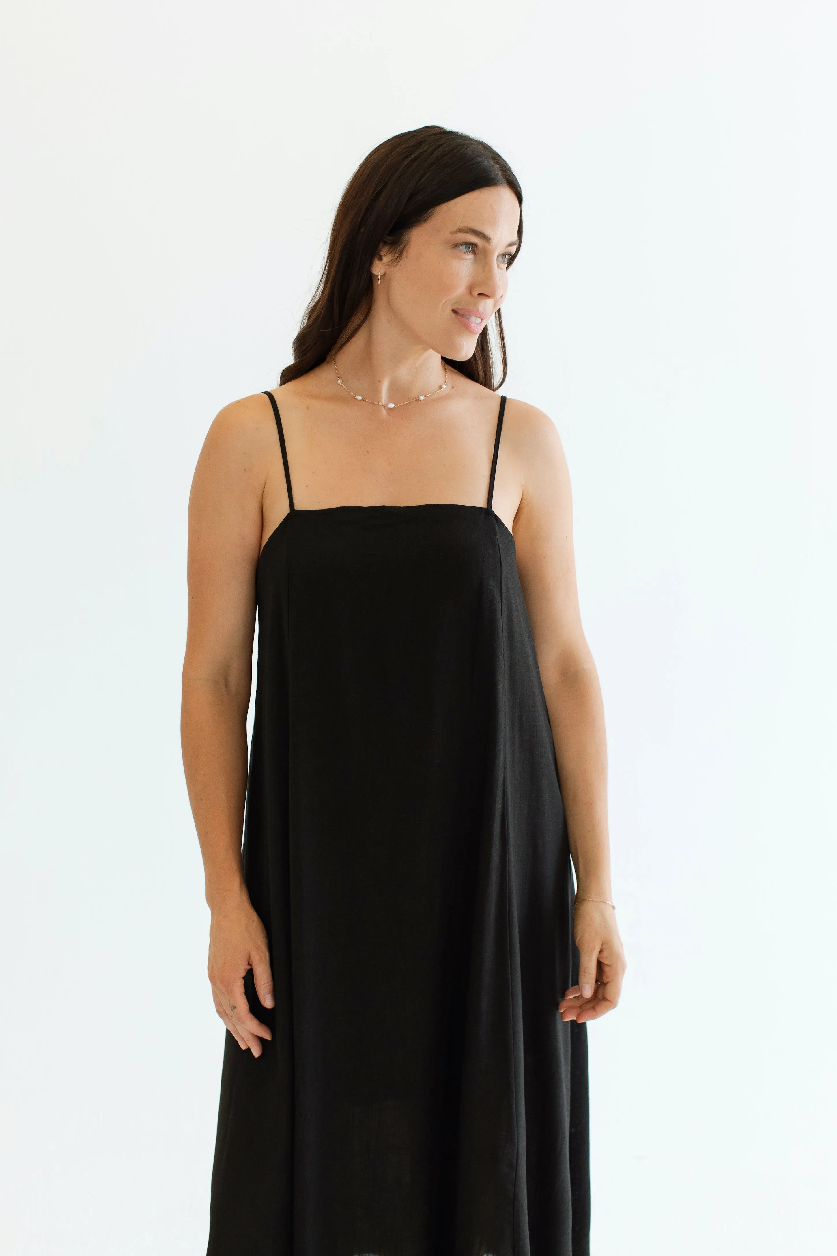 Allegra Linen Dress