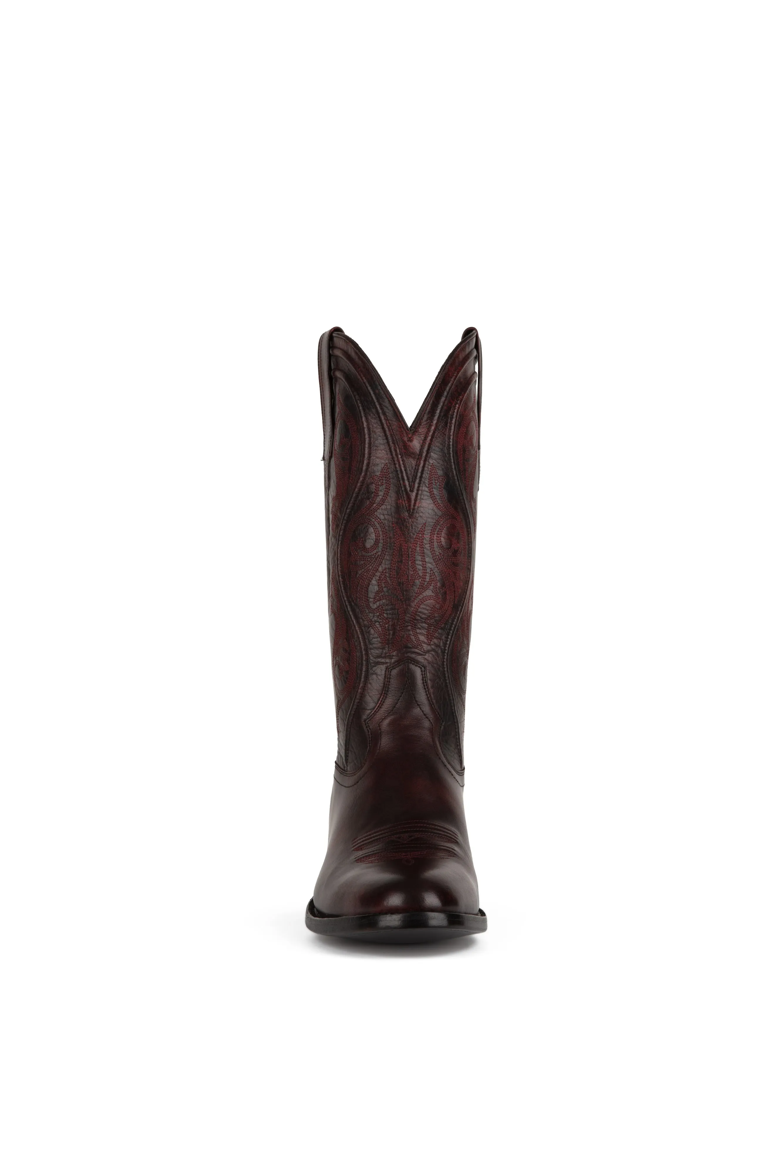 Allens Brand - Adam - Round Toe - Black Cherry