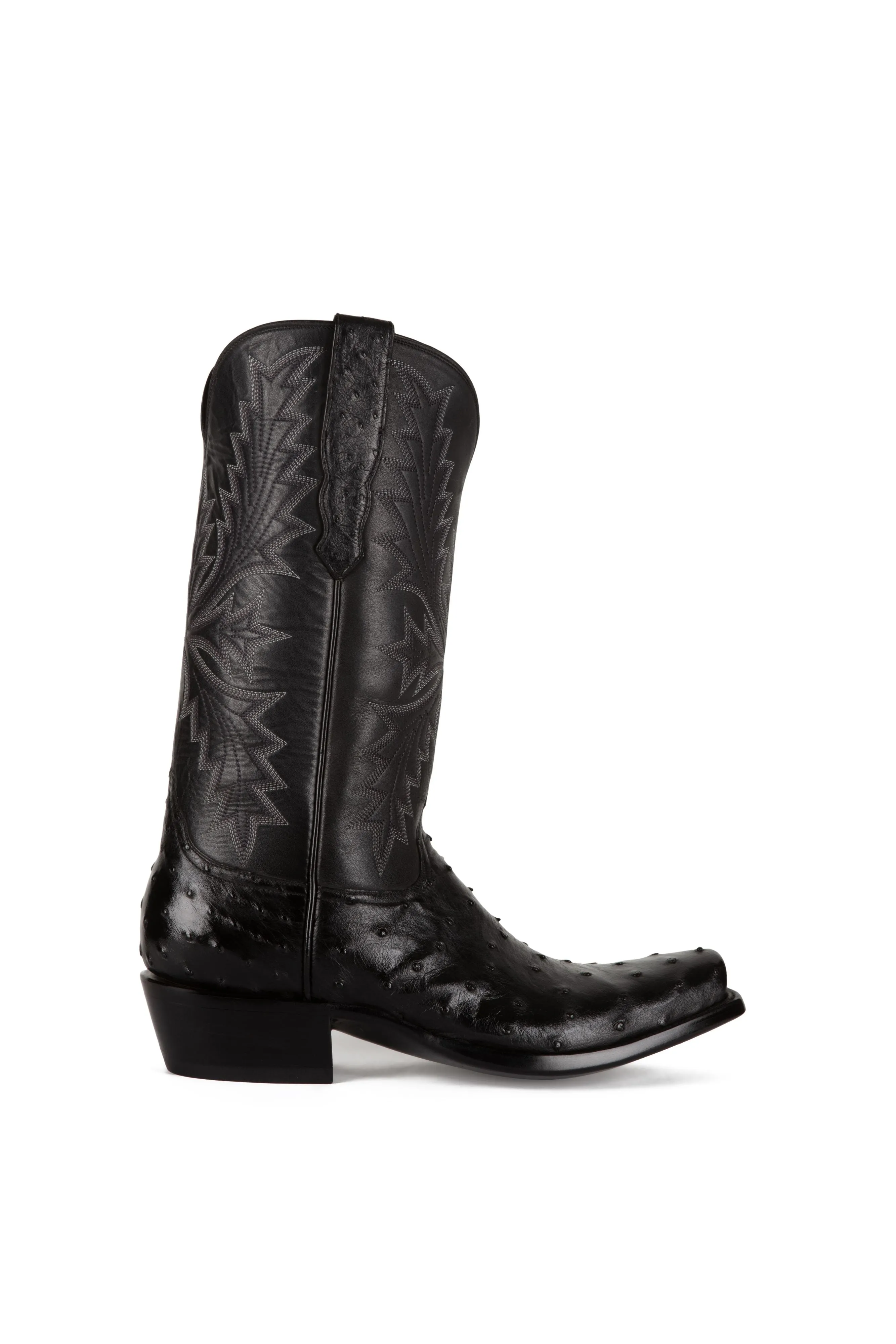 Allens Brand - Full Quill Ostrich - Black