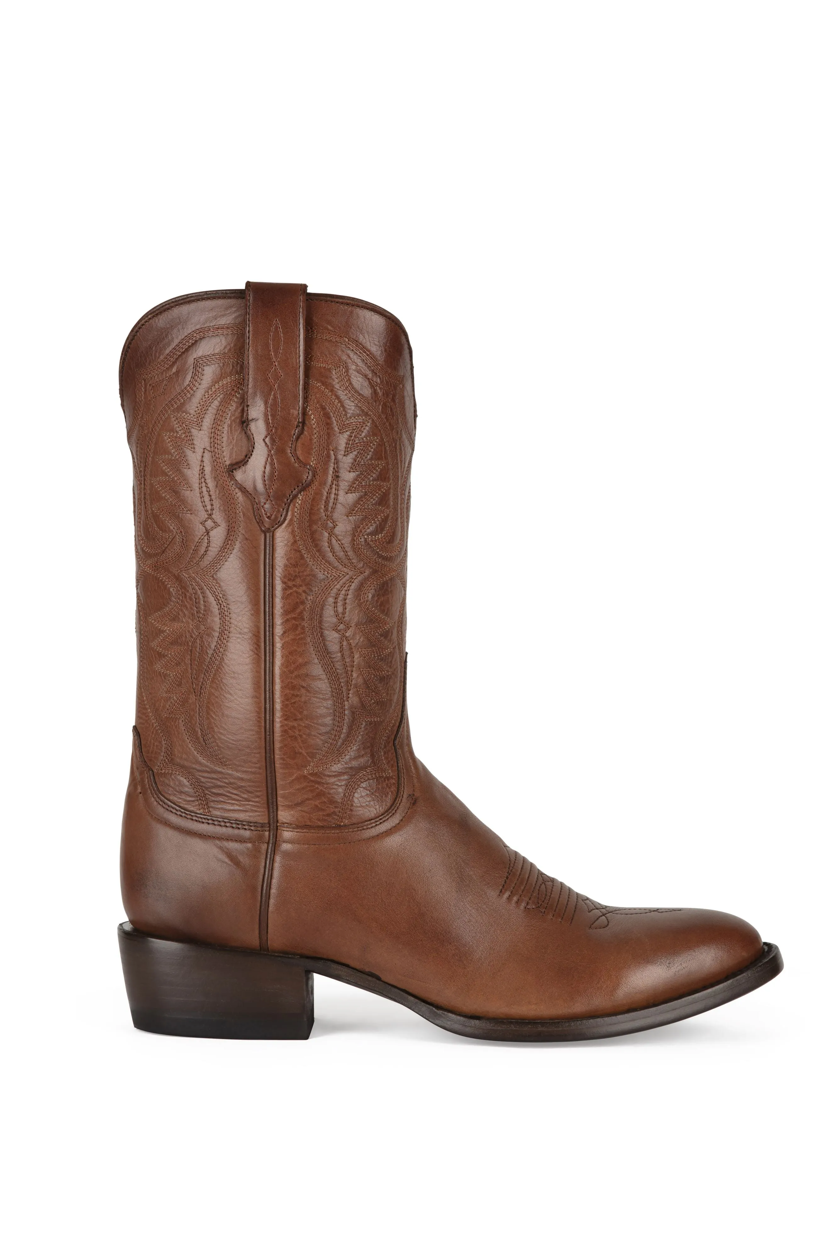 Allens Brand - Randy - Round Toe - Cognac