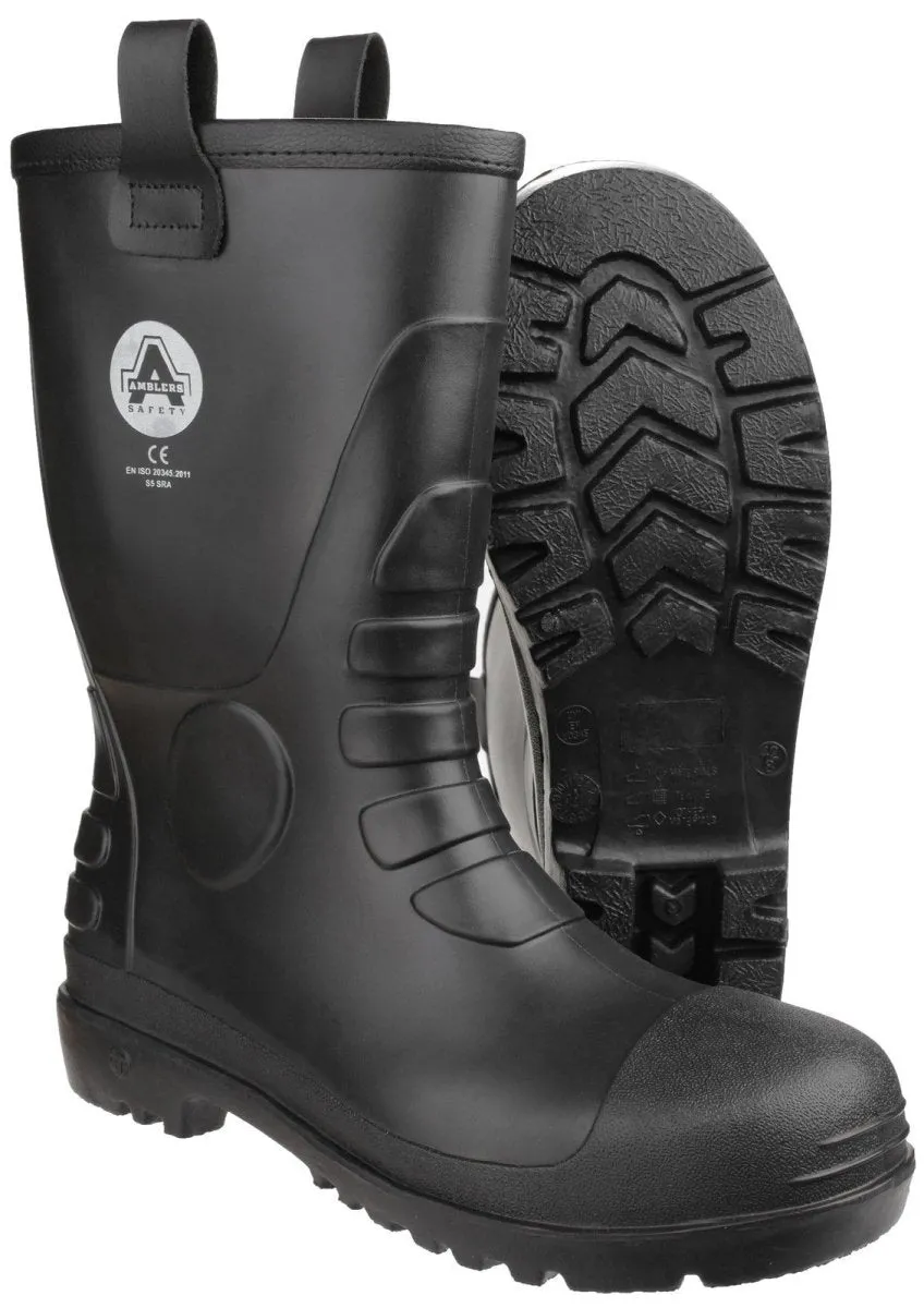 Amblers FS90 PVC Safety Rigger Boots