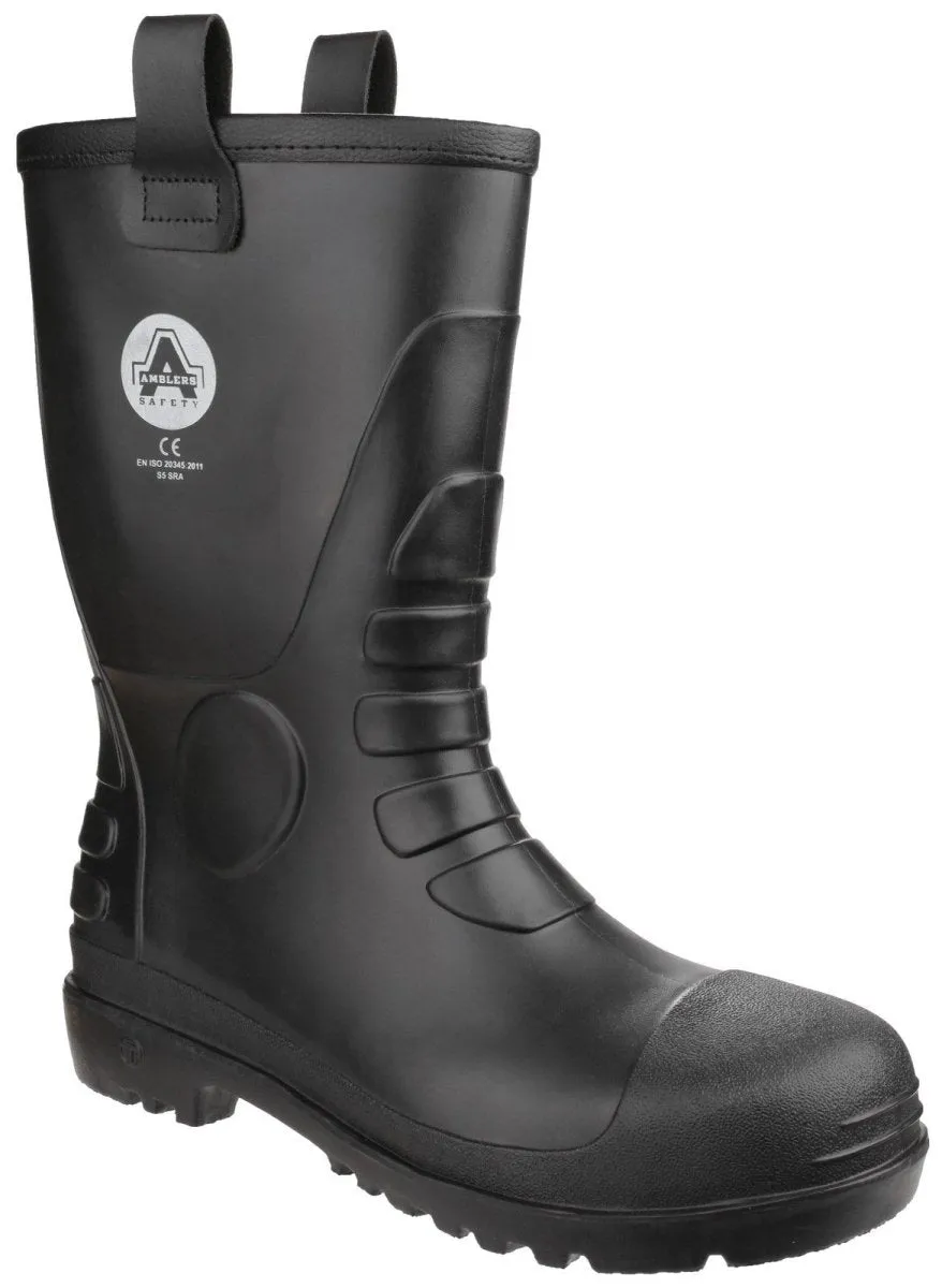 Amblers FS90 PVC Safety Rigger Boots
