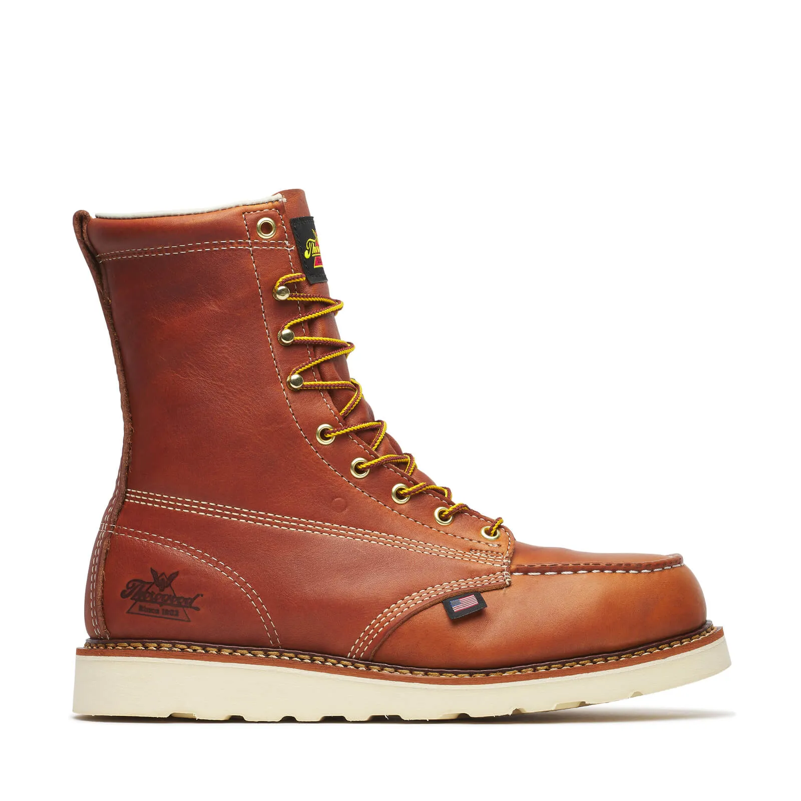 American Heritage – 8″ Tobacco Safety Toe - 804-4208