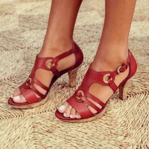 Annika | Comfortable Heeled Sandals