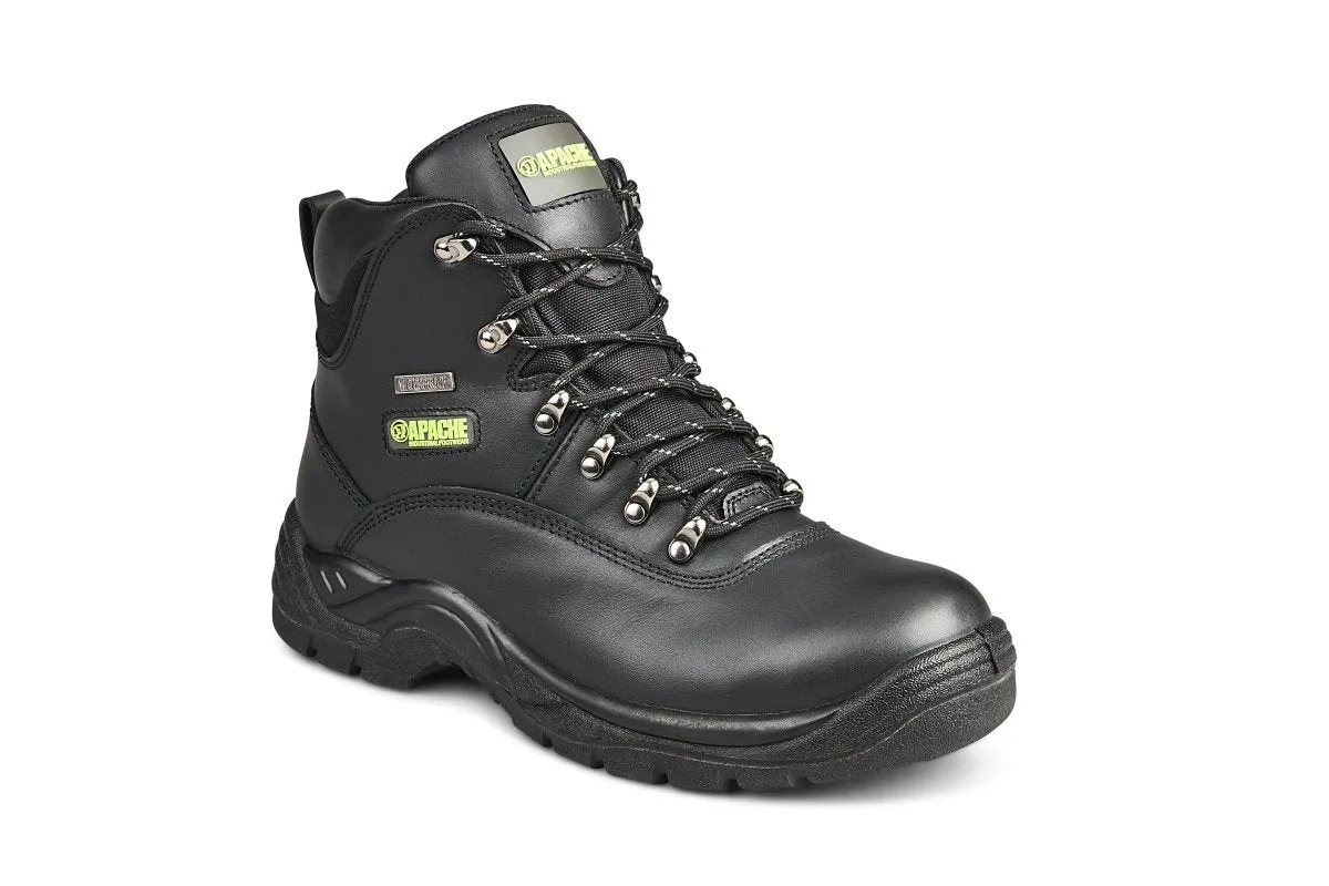 Apache SS812SM Mens Waterproof Steel Toe Safety Hiker Boots