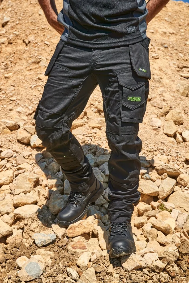 Apache SS812SM Mens Waterproof Steel Toe Safety Hiker Boots