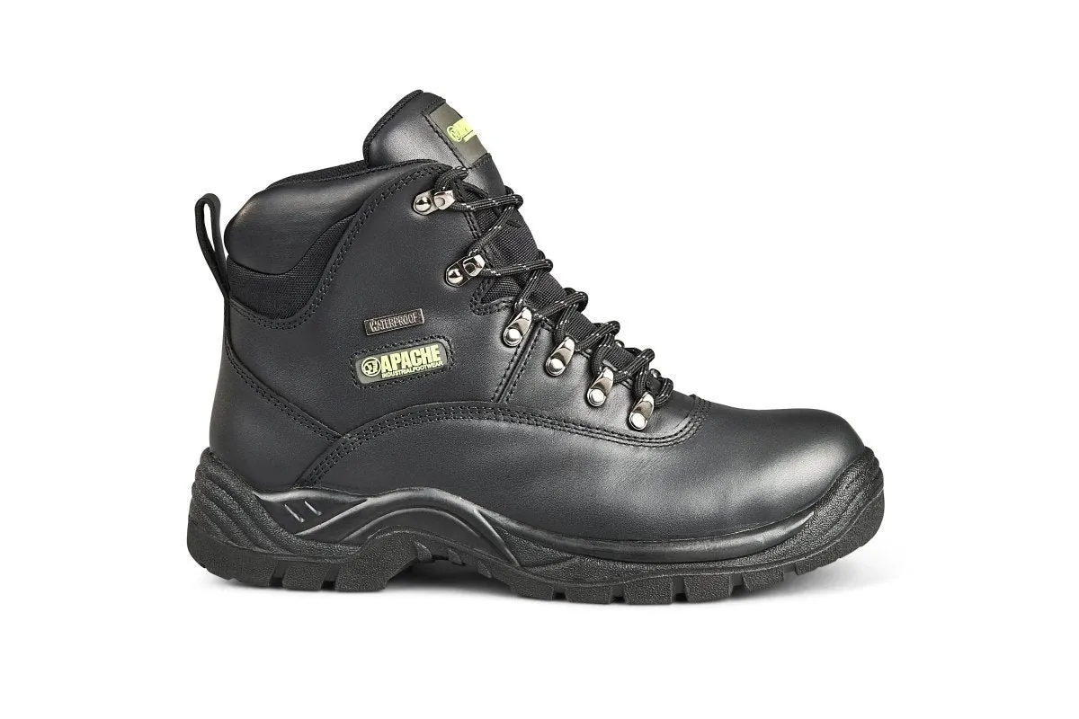 Apache SS812SM Mens Waterproof Steel Toe Safety Hiker Boots
