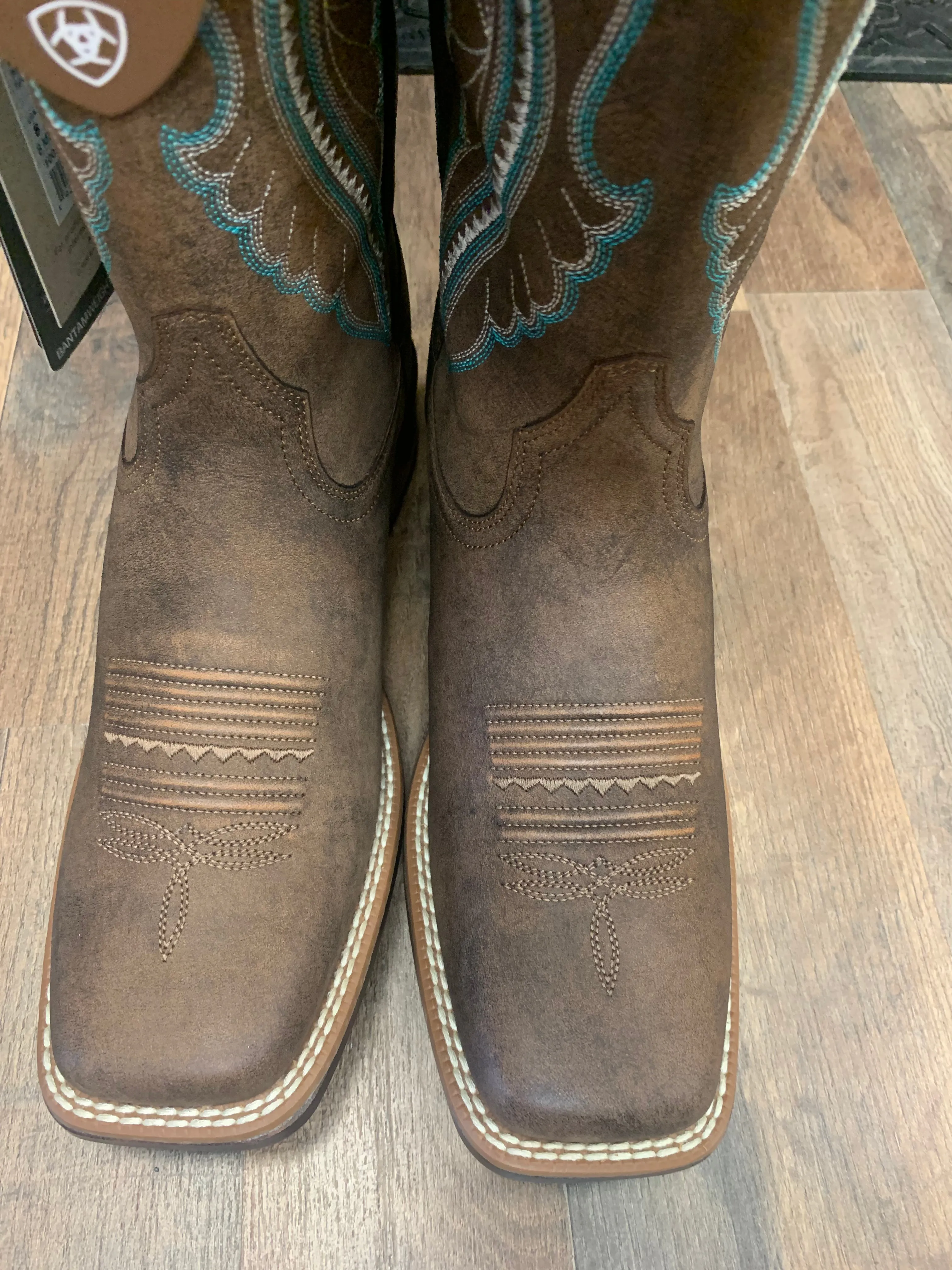 ARIAT WOMEN'S PRIMETIME TACK WESTERN BOOTS - BROAD SQUARE TOE