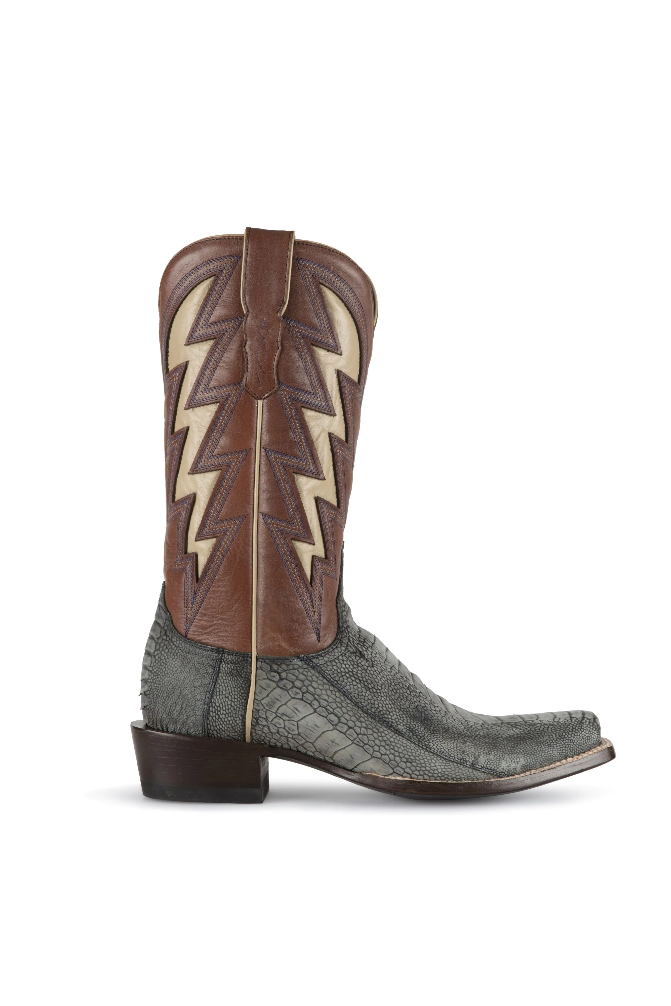 Azulado - Tyson Ostrich Leg - Navy