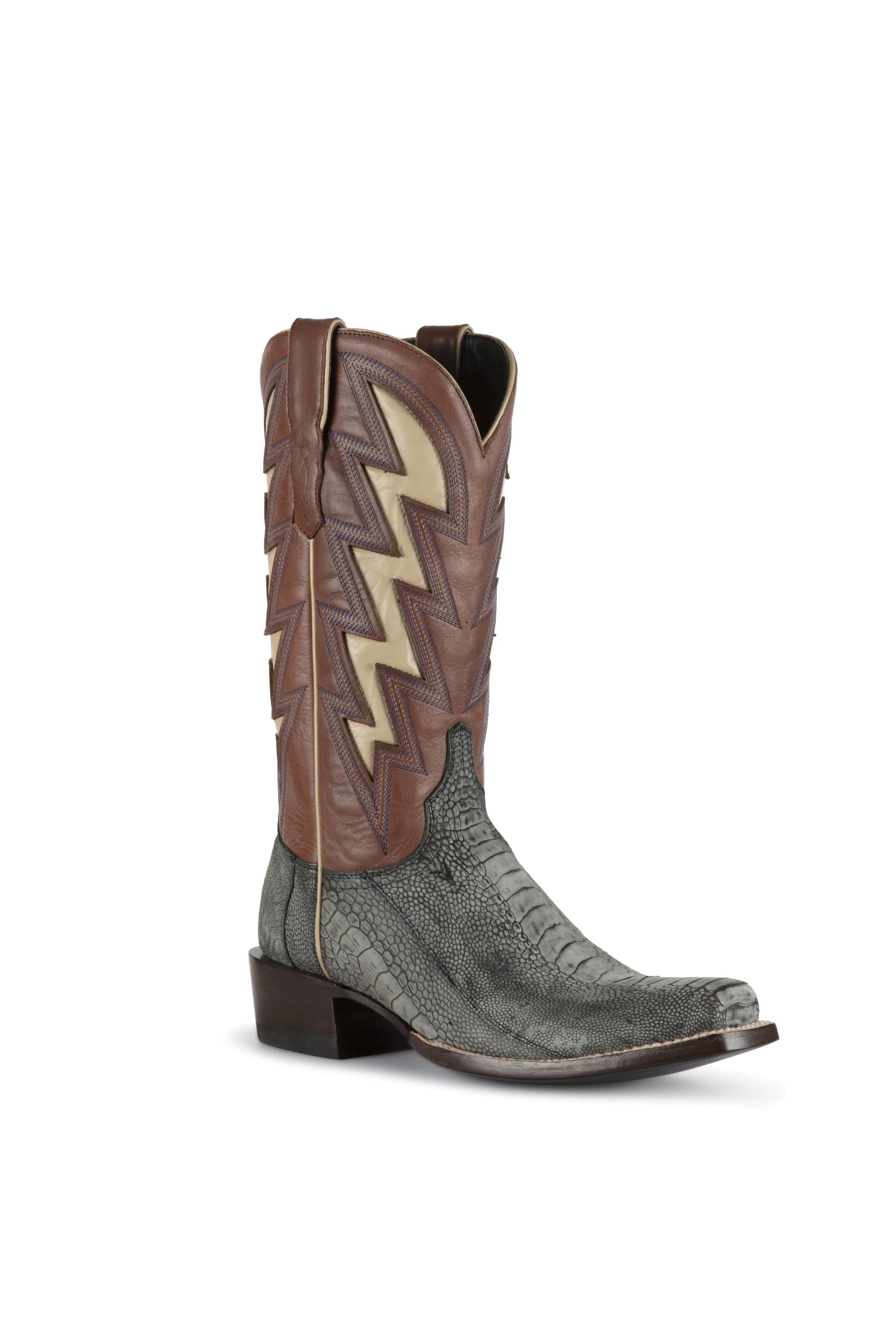 Azulado - Tyson Ostrich Leg - Navy