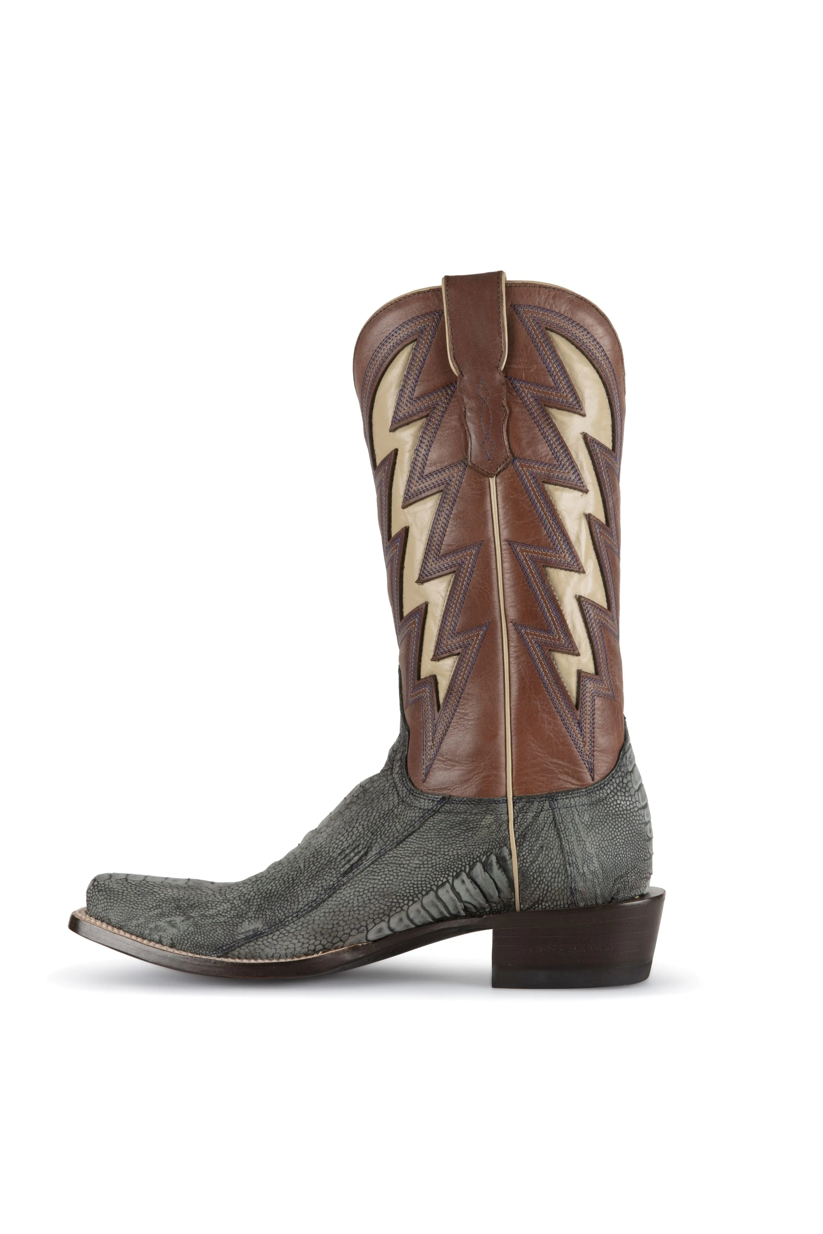 Azulado - Tyson Ostrich Leg - Navy