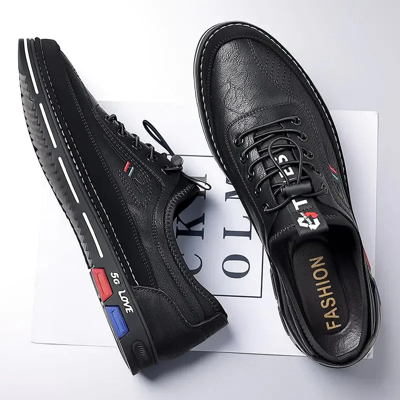 Barton Martin 2022 Men's Casual Leather Driving Shoes