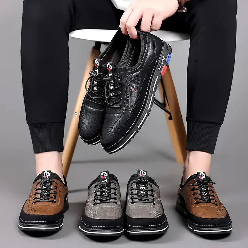 Barton Martin 2022 Men's Casual Leather Driving Shoes