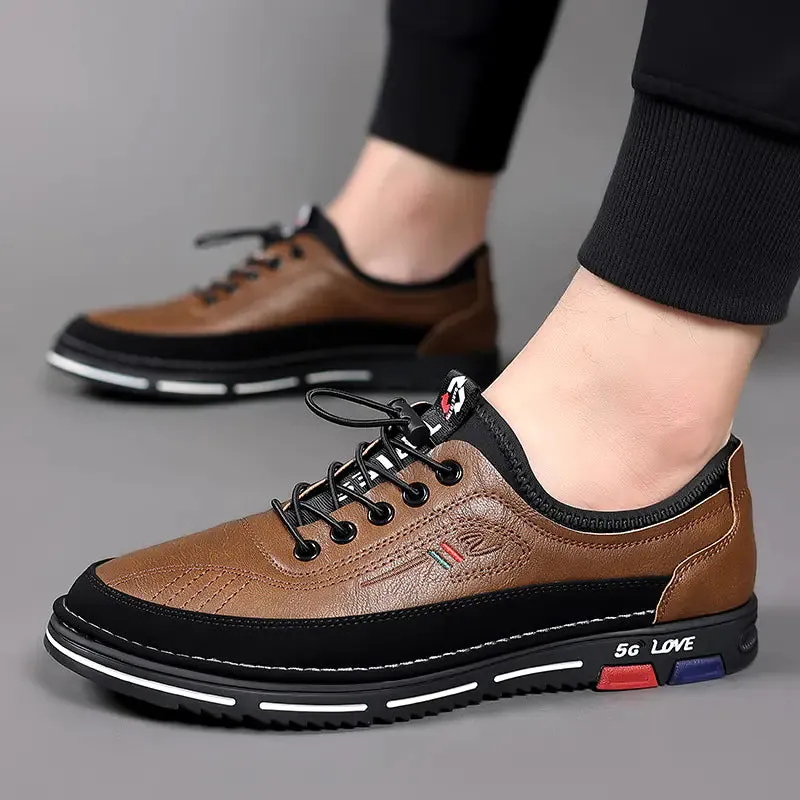Barton Martin 2022 Men's Casual Leather Driving Shoes