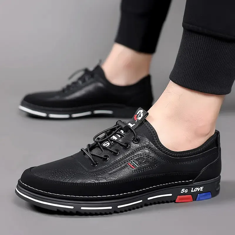 Barton Martin 2022 Men's Casual Leather Driving Shoes