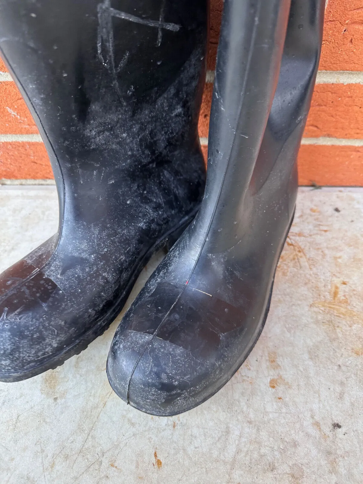 Bekina Lite Safety Wellington Boots Steel Toecap - Size UK 7 - EU 41