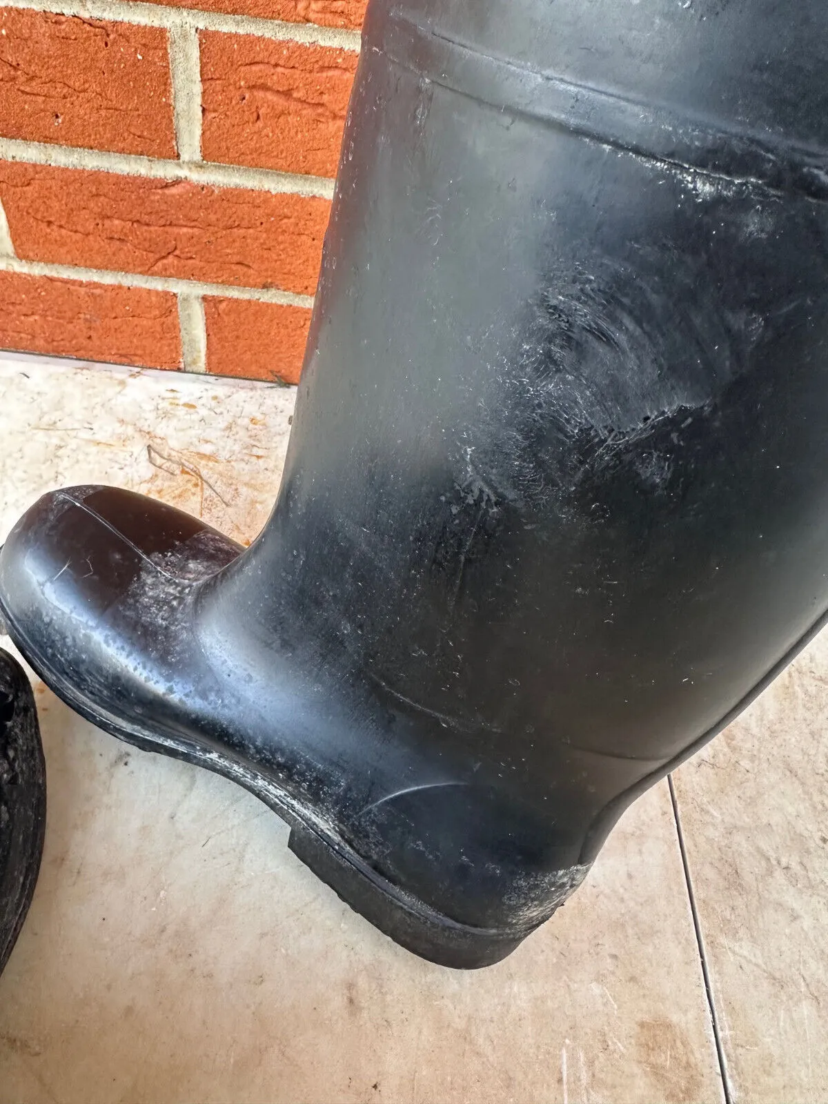 Bekina Lite Safety Wellington Boots Steel Toecap - Size UK 7 - EU 41