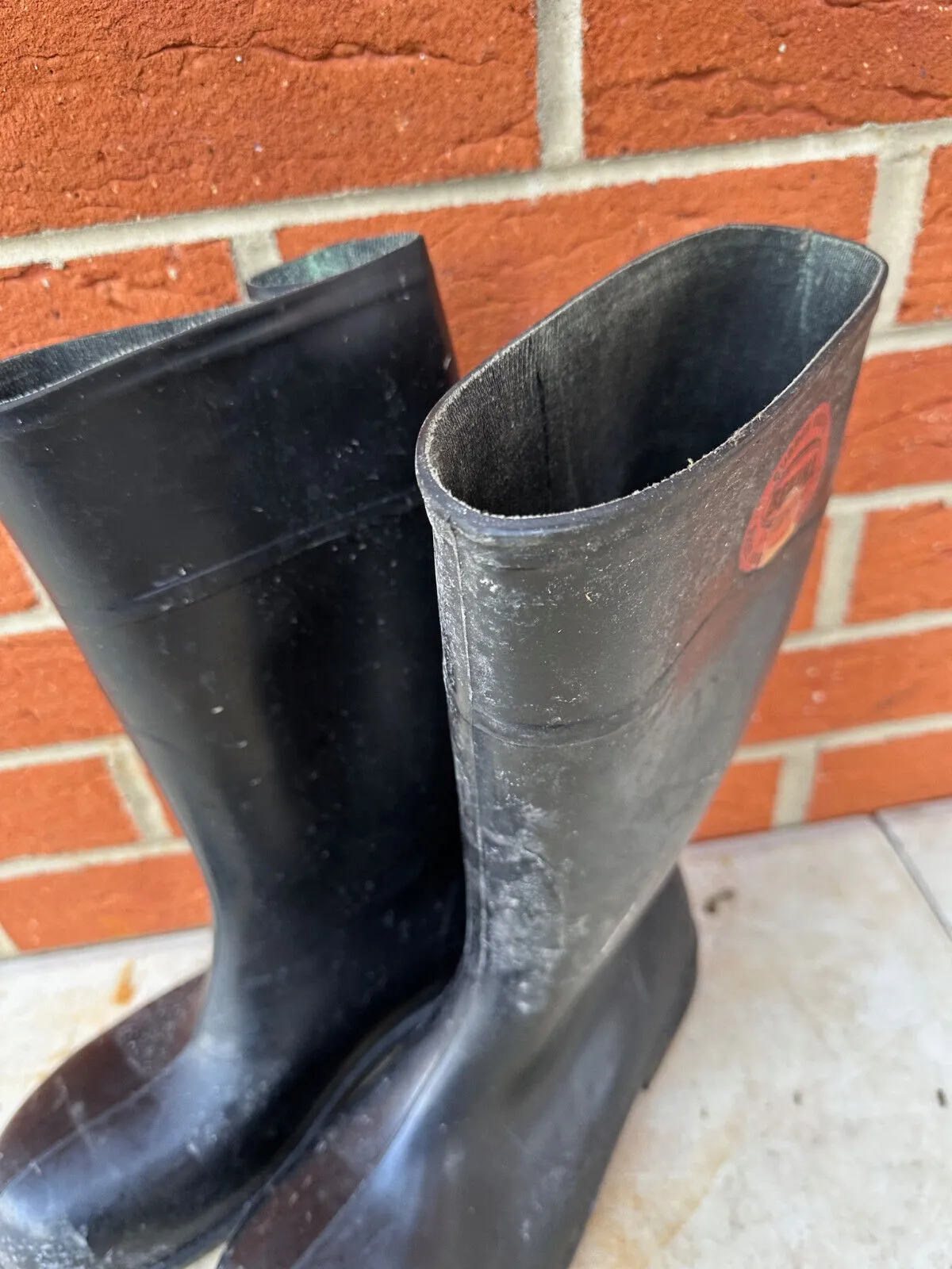 Bekina Lite Safety Wellington Boots Steel Toecap - Size UK 7 - EU 41