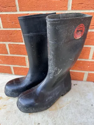 Bekina Lite Safety Wellington Boots Steel Toecap - Size UK 7 - EU 41
