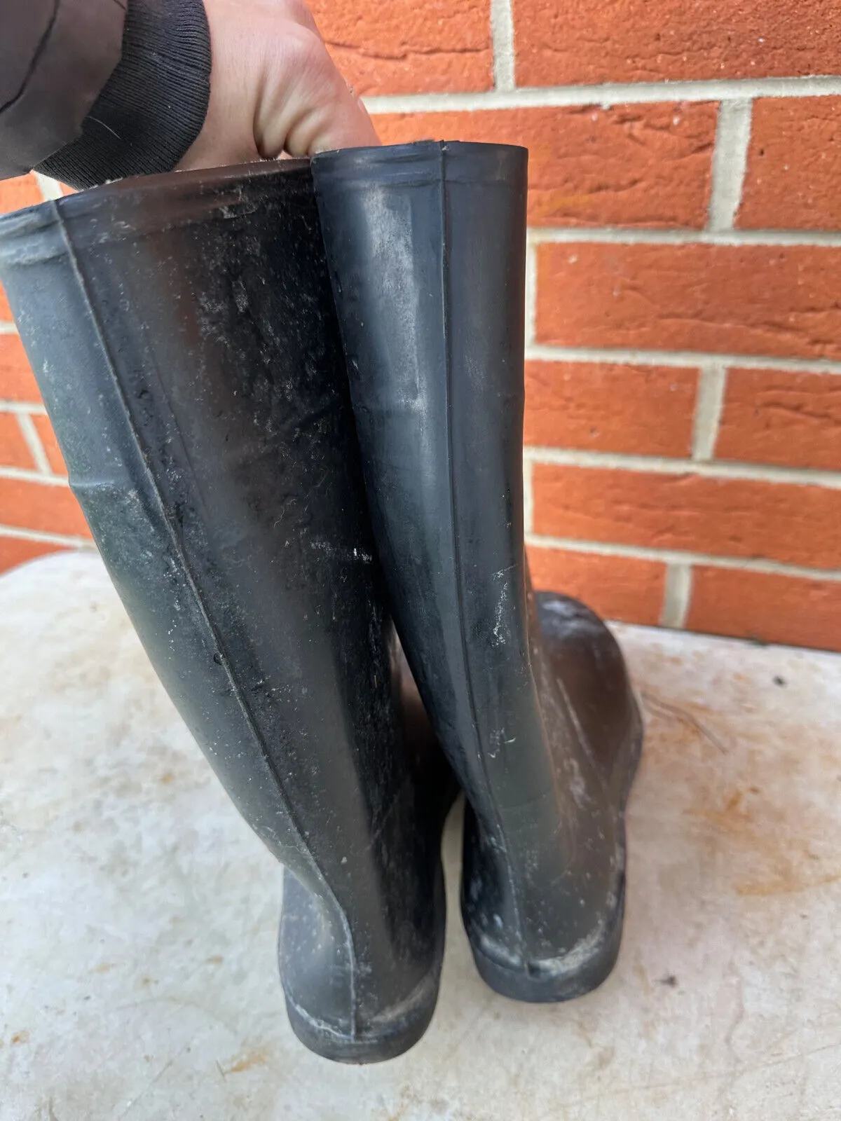 Bekina Lite Safety Wellington Boots Steel Toecap - Size UK 8 - EU 42