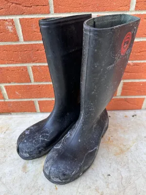 Bekina Lite Safety Wellington Boots Steel Toecap - Size UK 8 - EU 42