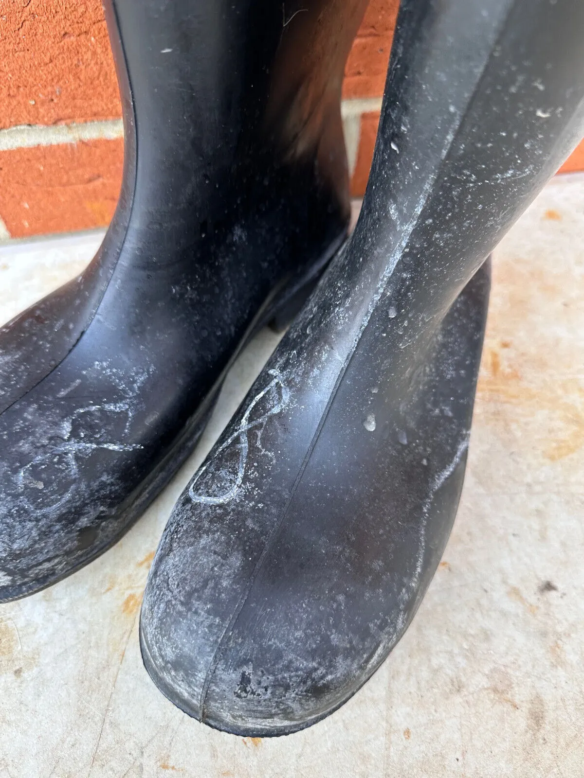 Bekina Lite Safety Wellington Boots Steel Toecap - Size UK 8 - EU 42