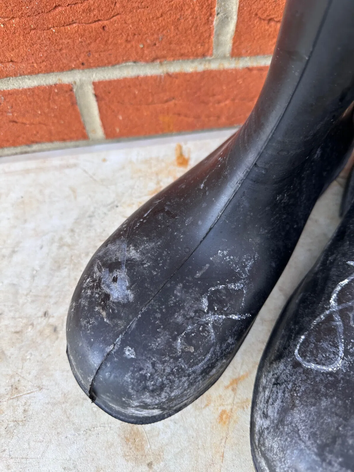Bekina Lite Safety Wellington Boots Steel Toecap - Size UK 8 - EU 42