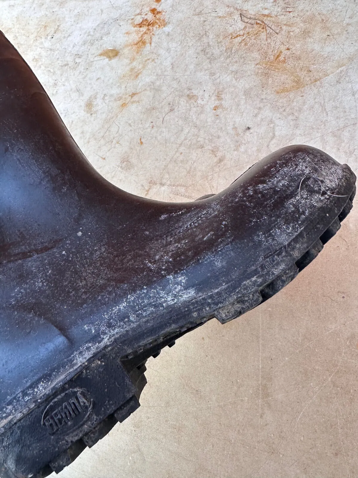 Bekina Lite Safety Wellington Boots Steel Toecap - Size UK 8 - EU 42