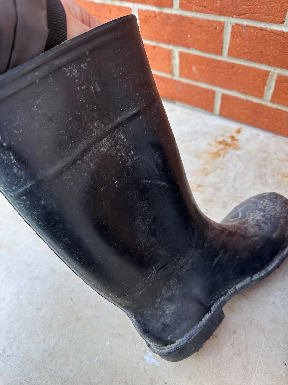 Bekina Lite Safety Wellington Boots Steel Toecap - Size UK 8 - EU 42