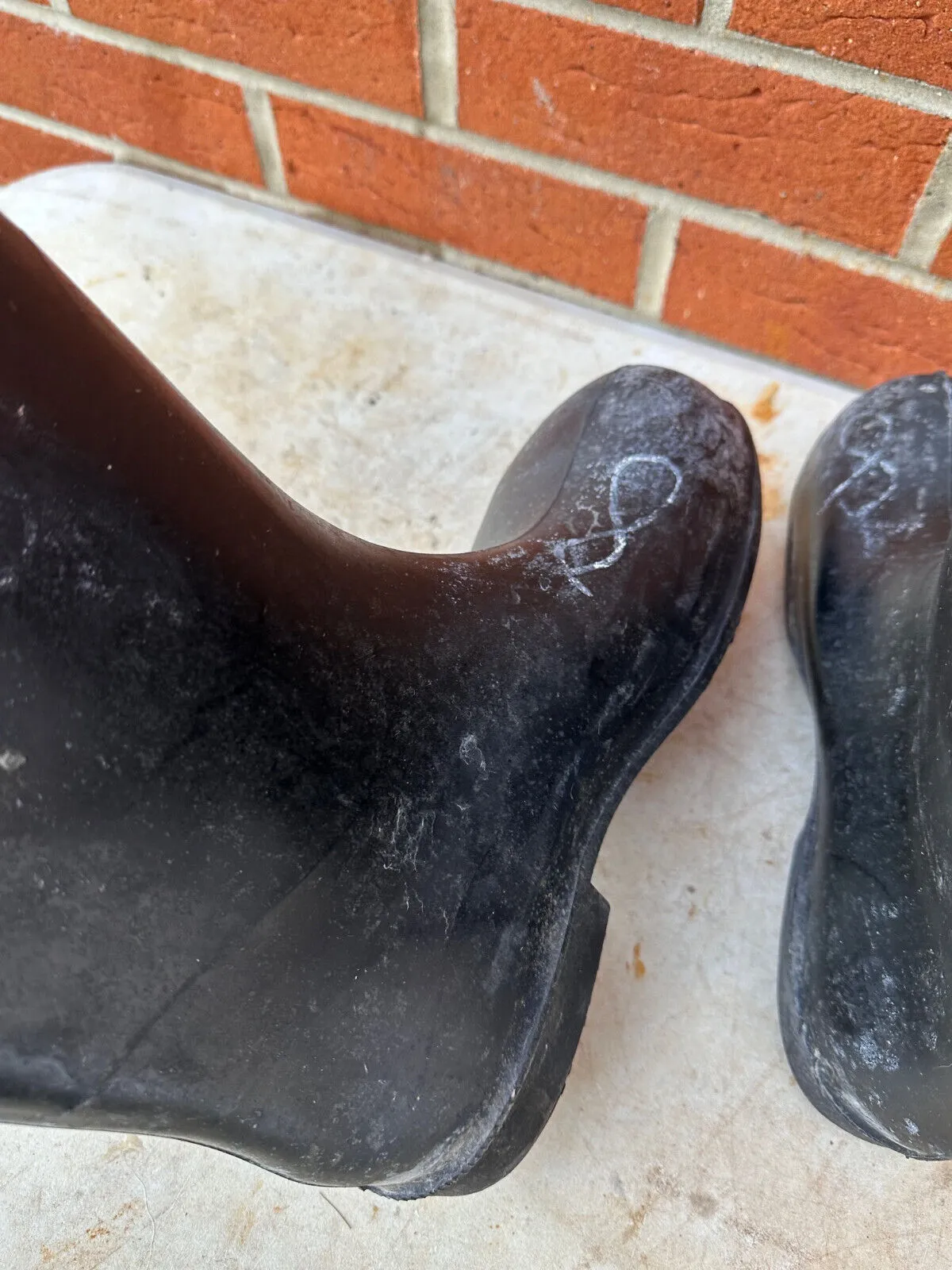 Bekina Lite Safety Wellington Boots Steel Toecap - Size UK 8 - EU 42