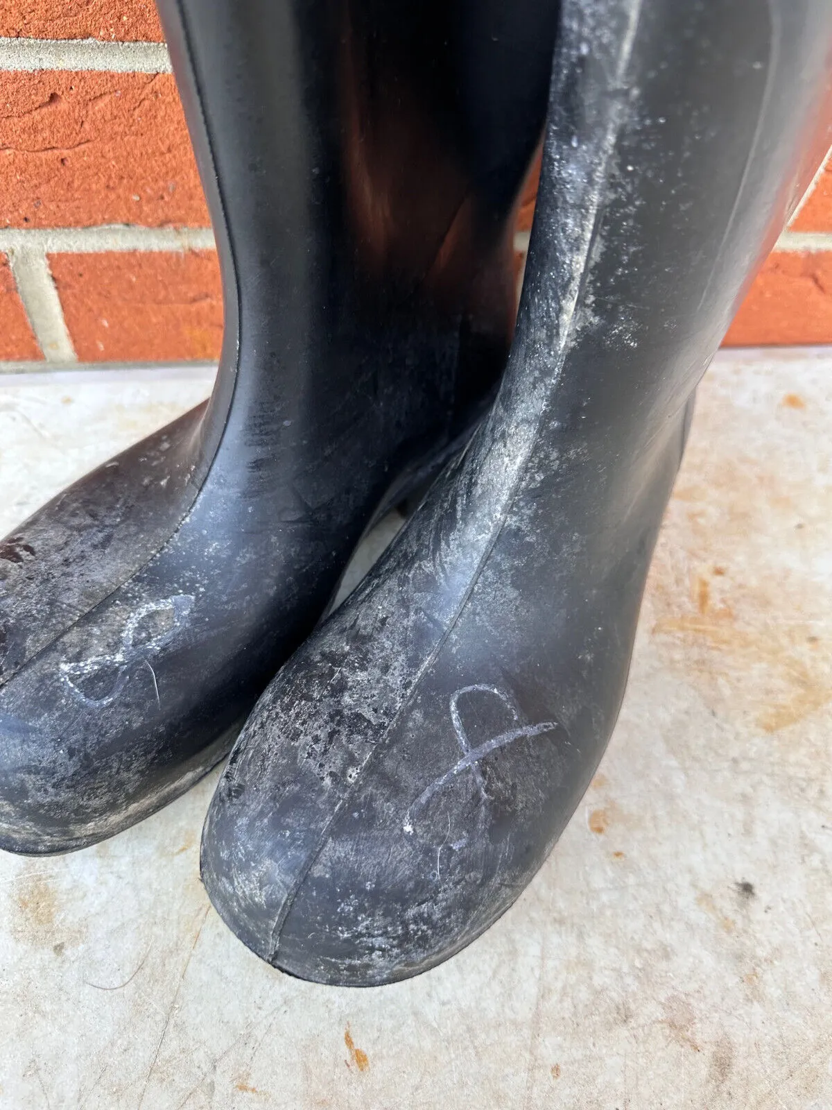 Bekina Lite Safety Wellington Boots Steel Toecap - Size UK 8 - EU 42