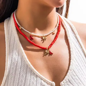 Boho Coconut Tree Necklace