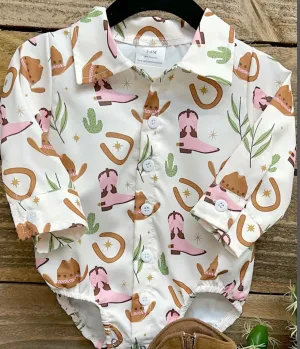 Boots onesie
