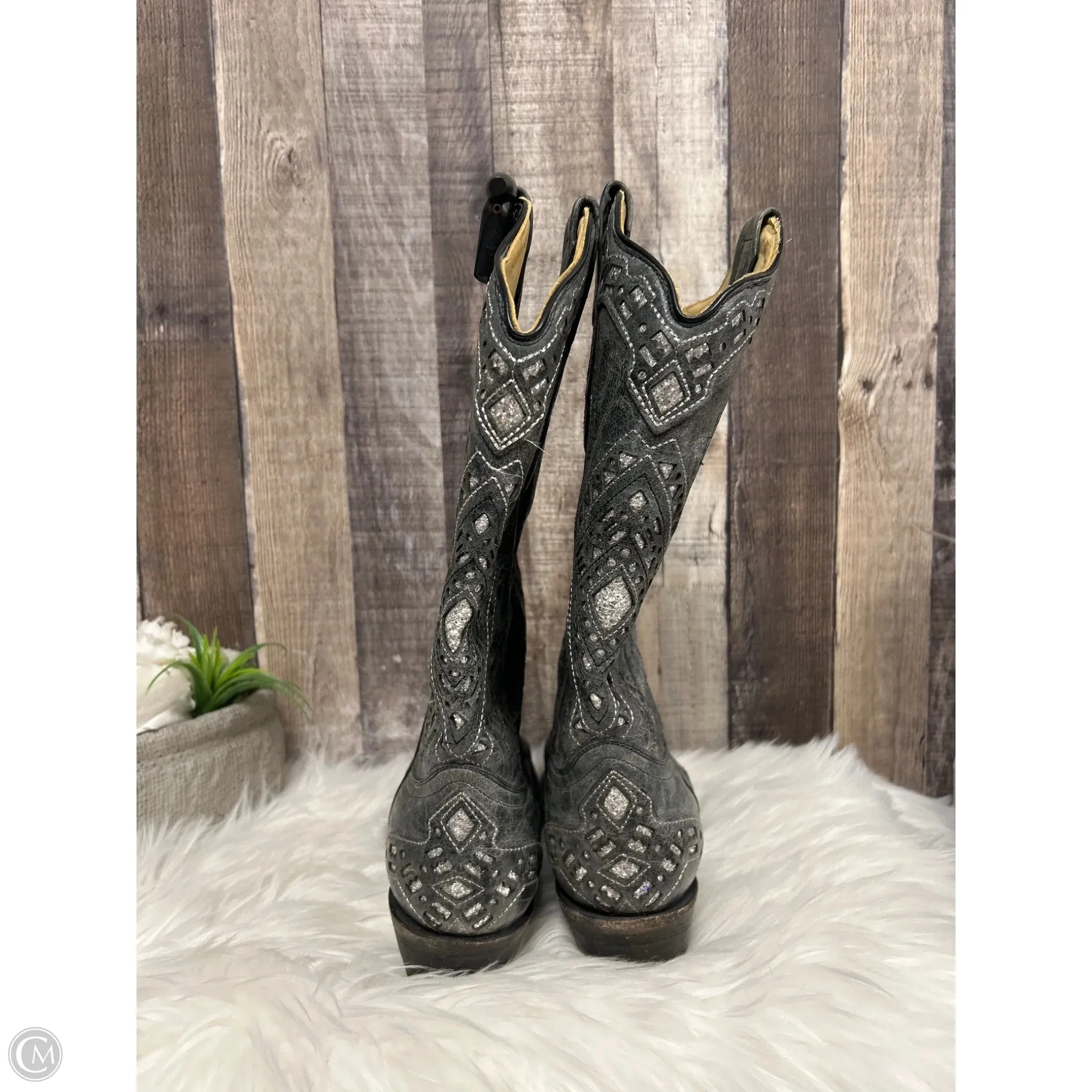 Boots Western By Corral In Grey, Size: 9