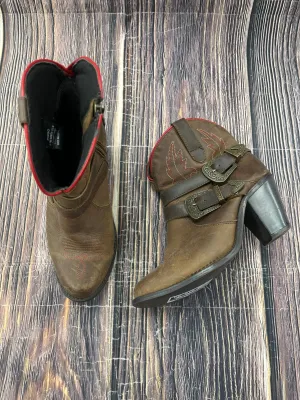 Boots Western By Dingo In Brown, Size: 8.5