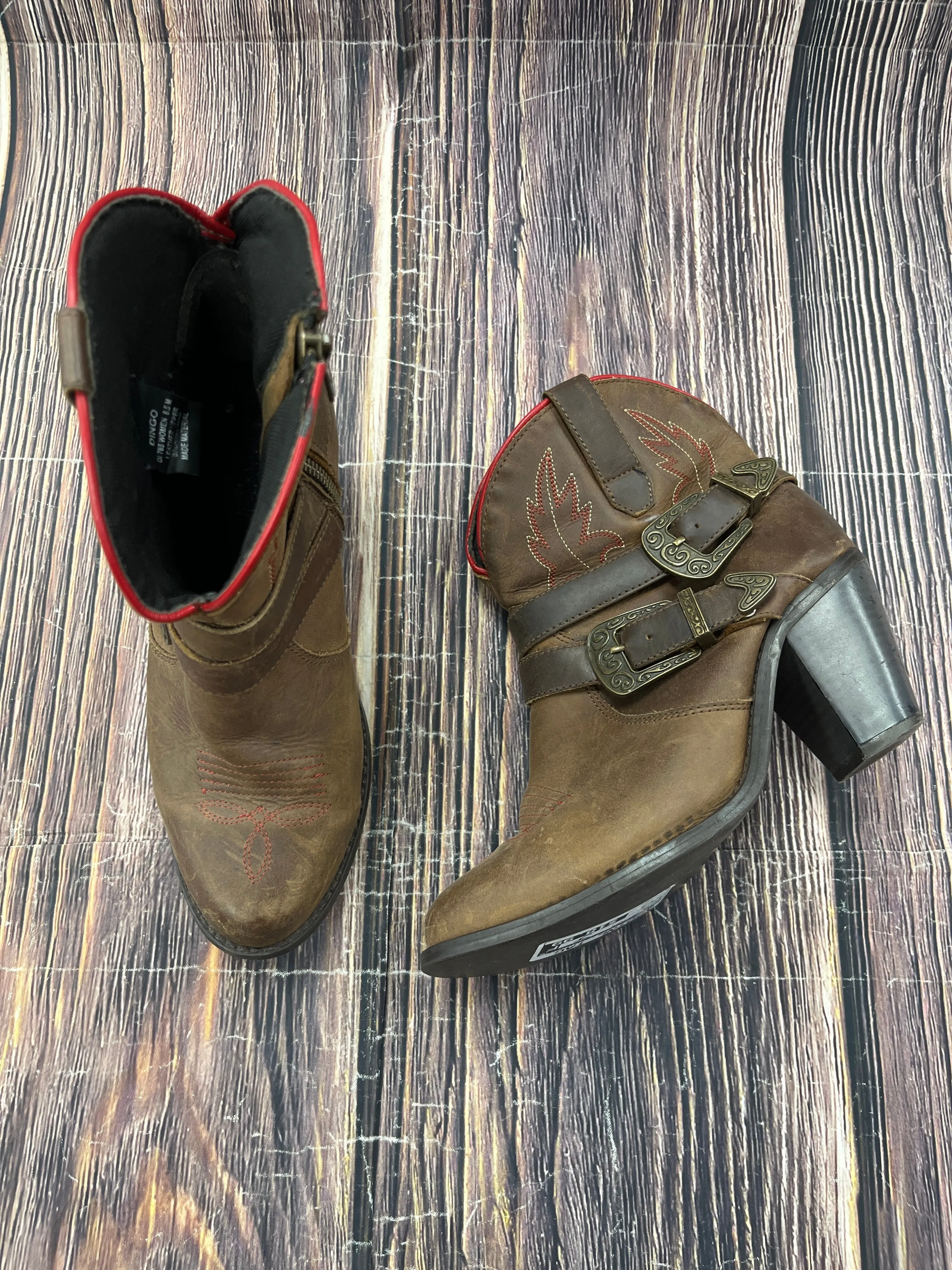 Boots Western By Dingo In Brown, Size: 8.5