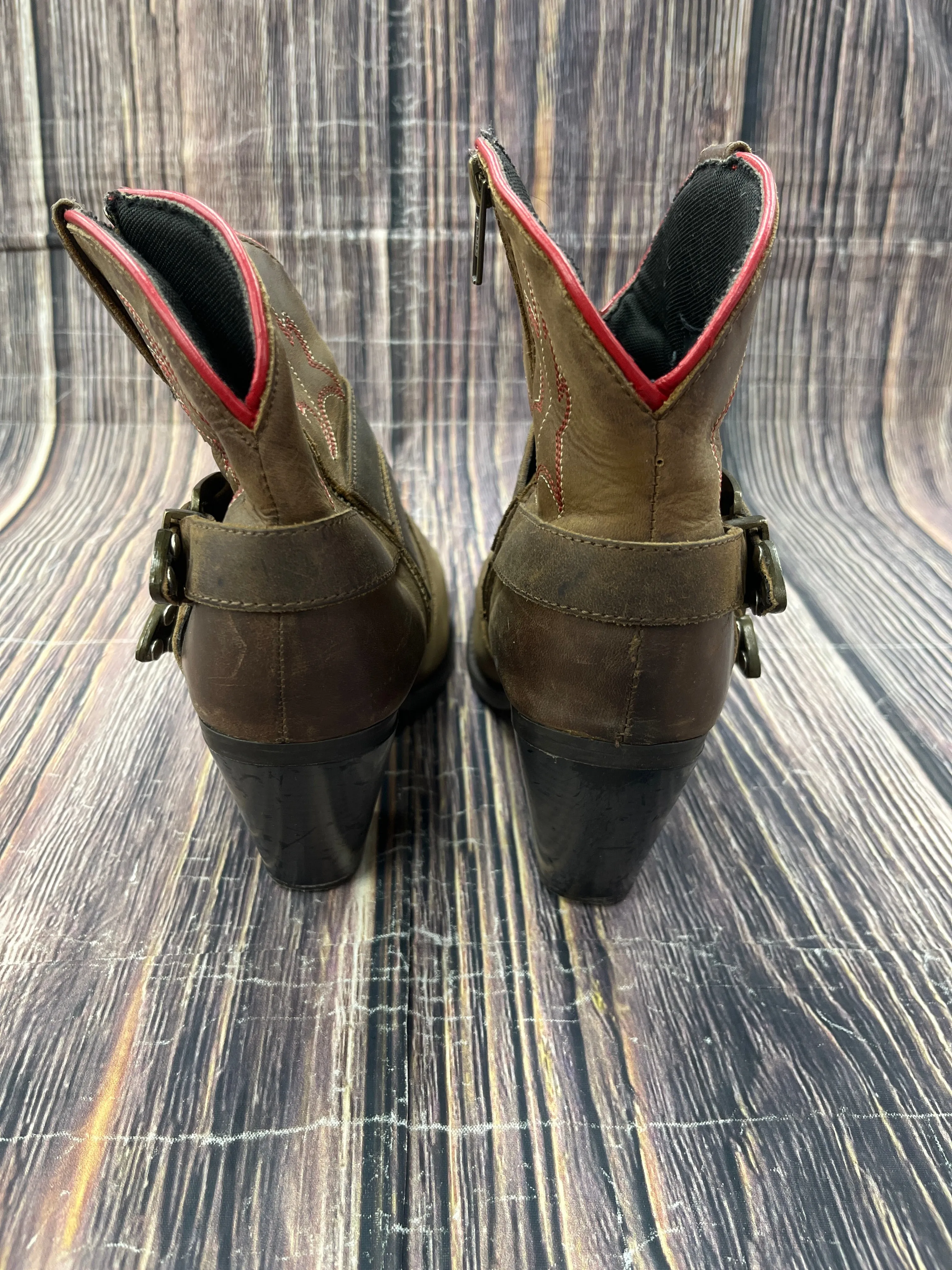 Boots Western By Dingo In Brown, Size: 8.5