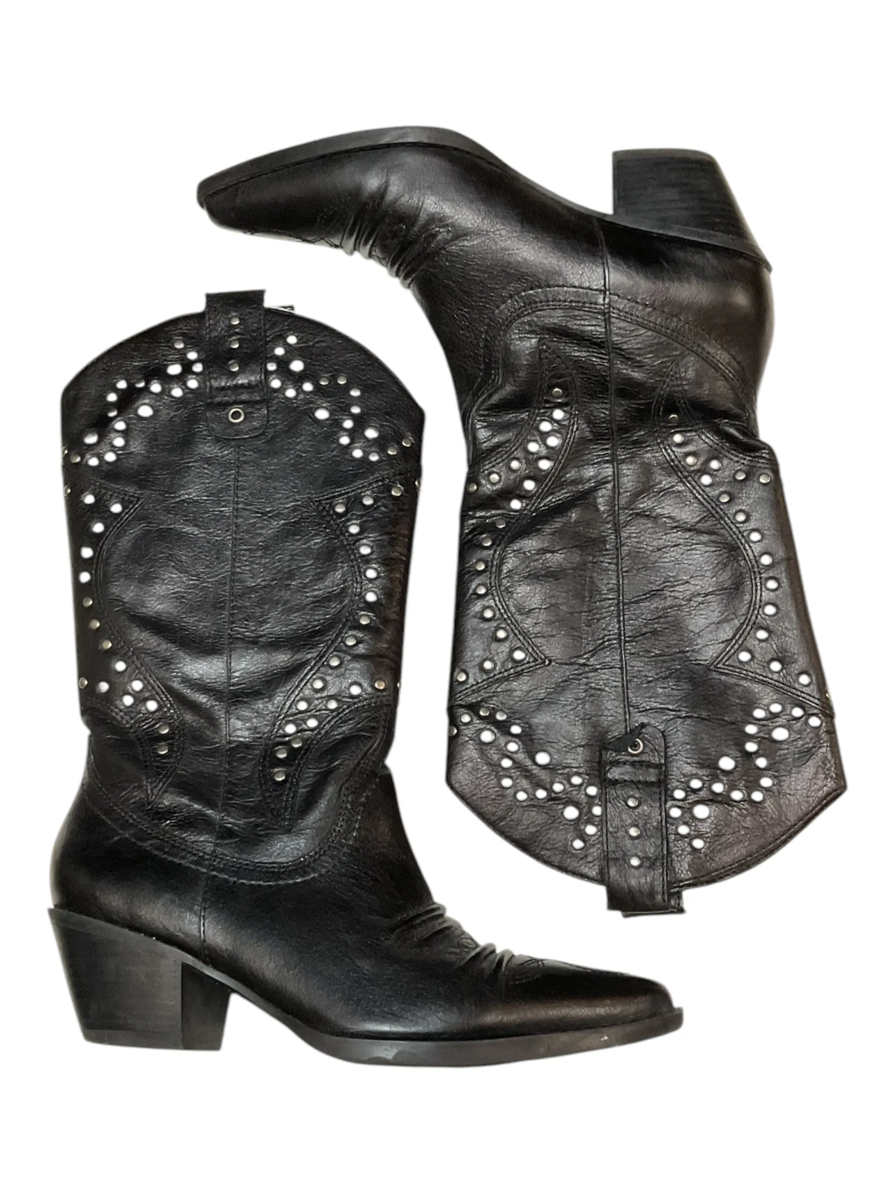 Boots Western By Reba In Black, Size: 6.5