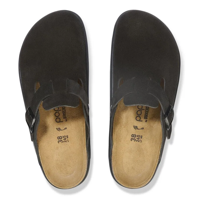 Boston Chunky - Black Suede||Boston grosse semelle - Suède noir