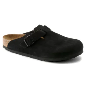 Boston Soft - Black Suede||Boston assise plantaire souple - Suède noir