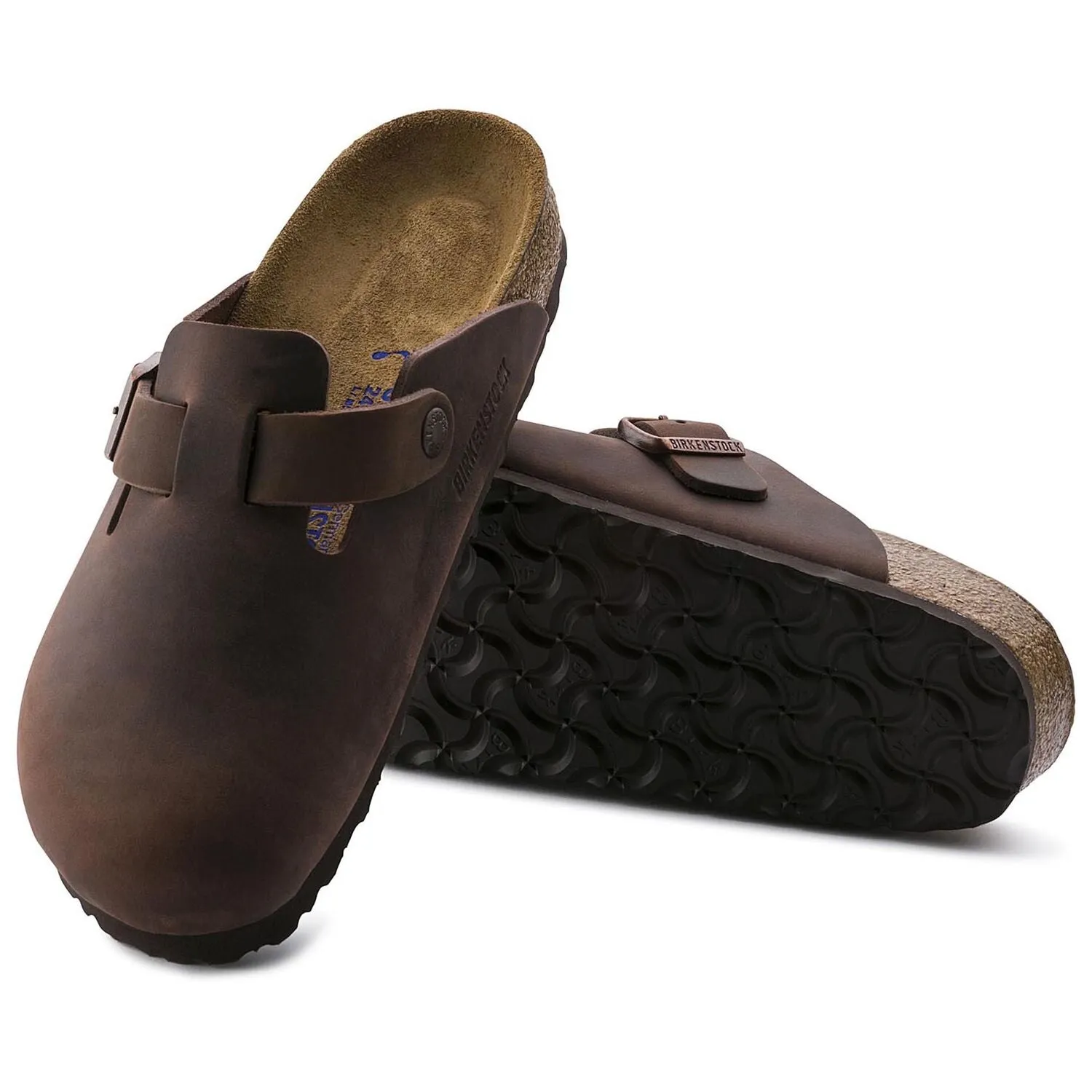 Boston Soft - Habana Oiled Leather||Boston assise plantaire souple - Cuir Huilé habana