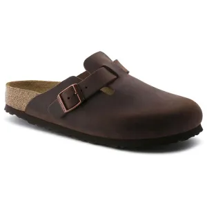 Boston Soft - Habana Oiled Leather||Boston assise plantaire souple - Cuir Huilé habana